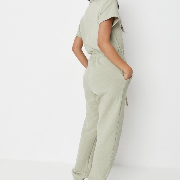 Missguided Quilted Jumpsuit - Picture 3 of 4